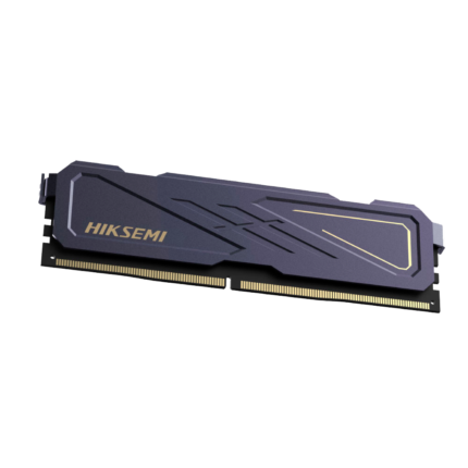 Memoria RAM Hiksemi Armor Blue de 8GB DDR4 a 3200MHz, con disipador térmico de diseño estilizado. Rendimiento confiable para equipos de escritorio de gama media y alta.