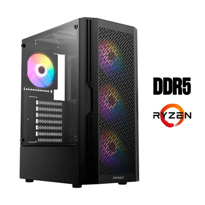ANTEC + RYZEN + DDR5 + INTEGRADOS