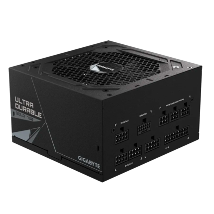 Fuente Gigabyte UD750GM PG5 de 750W con certificación 80 PLUS Gold y diseño full modular. Compatible con PCIe 5.0 y ATX 3.0, ideal para sistemas de alto rendimiento.