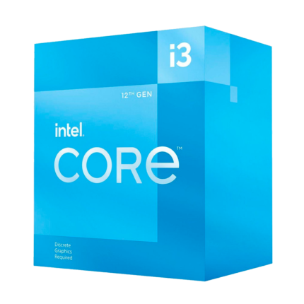 El Intel Core i3-12100F es un procesador de 12ª generación con 4 núcleos y 8 hilos, ideal para tareas de oficina, estudio y gaming básico. Requiere una tarjeta gráfica dedicada y ofrece soporte para memorias DDR4 y DDR5, brindando un rendimiento eficiente y moderno en plataformas LGA 1700.