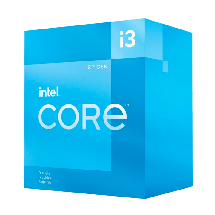 El Intel Core i3-12100F es un procesador de 12ª generación con 4 núcleos y 8 hilos, ideal para tareas de oficina, estudio y gaming básico. Requiere una tarjeta gráfica dedicada y ofrece soporte para memorias DDR4 y DDR5, brindando un rendimiento eficiente y moderno en plataformas LGA 1700.