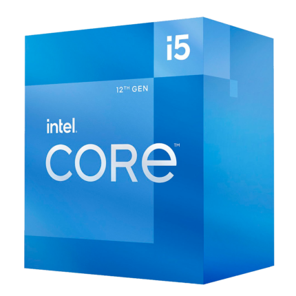 Intel Core i5-12400F con 6 núcleos y 12 hilos, excelente opción para gamers y usuarios exigentes. Sin gráficos integrados, requiere GPU dedicada. Rendimiento sólido y eficiente.
