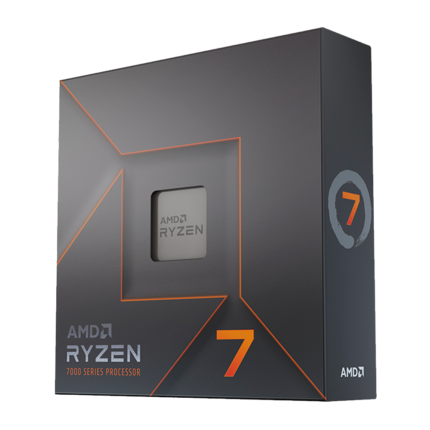 El AMD Ryzen 7 7700X es un procesador de 8 núcleos y 16 hilos basado en la arquitectura Zen 4, ideal para gaming y productividad. Con gráficos integrados Radeon y soporte para DDR5 y PCIe 5.0, ofrece un rendimiento eficiente y moderno en plataformas AM5.