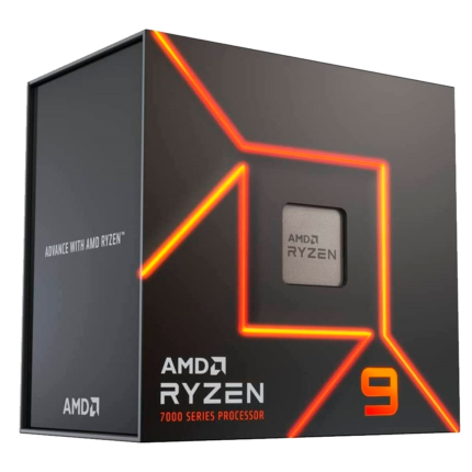 Procesador AMD Ryzen 9 7900 AM5 de 12 núcleos y gráficos integrados Radeon. Excelente opción para estaciones de trabajo, multitarea intensiva o gaming de alto nivel.